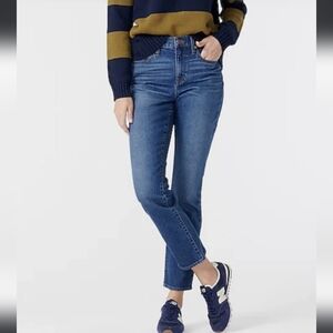J. Crew Slim Broken In Boyfriend Dark Blue Denim Jeans